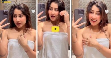 Sofia Ansari Bathroom Video