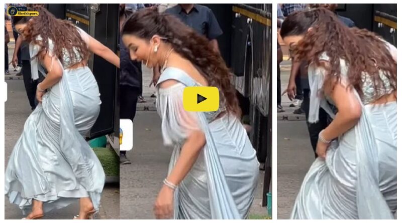 Gauhar Khan OOPS Moment : बॉलीवुड की ये हसीना साड़ी पहनकर रास्ते पे दिखा रही थी स्टाइल, अचानक मुड़ा पैर हो गयी सबके सामने बेजती।