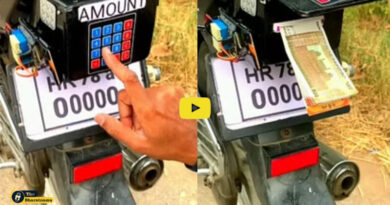 Bike ATM Spitting Money