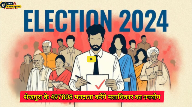 Lok Sabha Elections: जिले के दोनों विधानसभा क्षेत्र में दोनों लोकसभा के लिए कुल 497808 मतदाता करेंगे मताधिकार का उपयोग